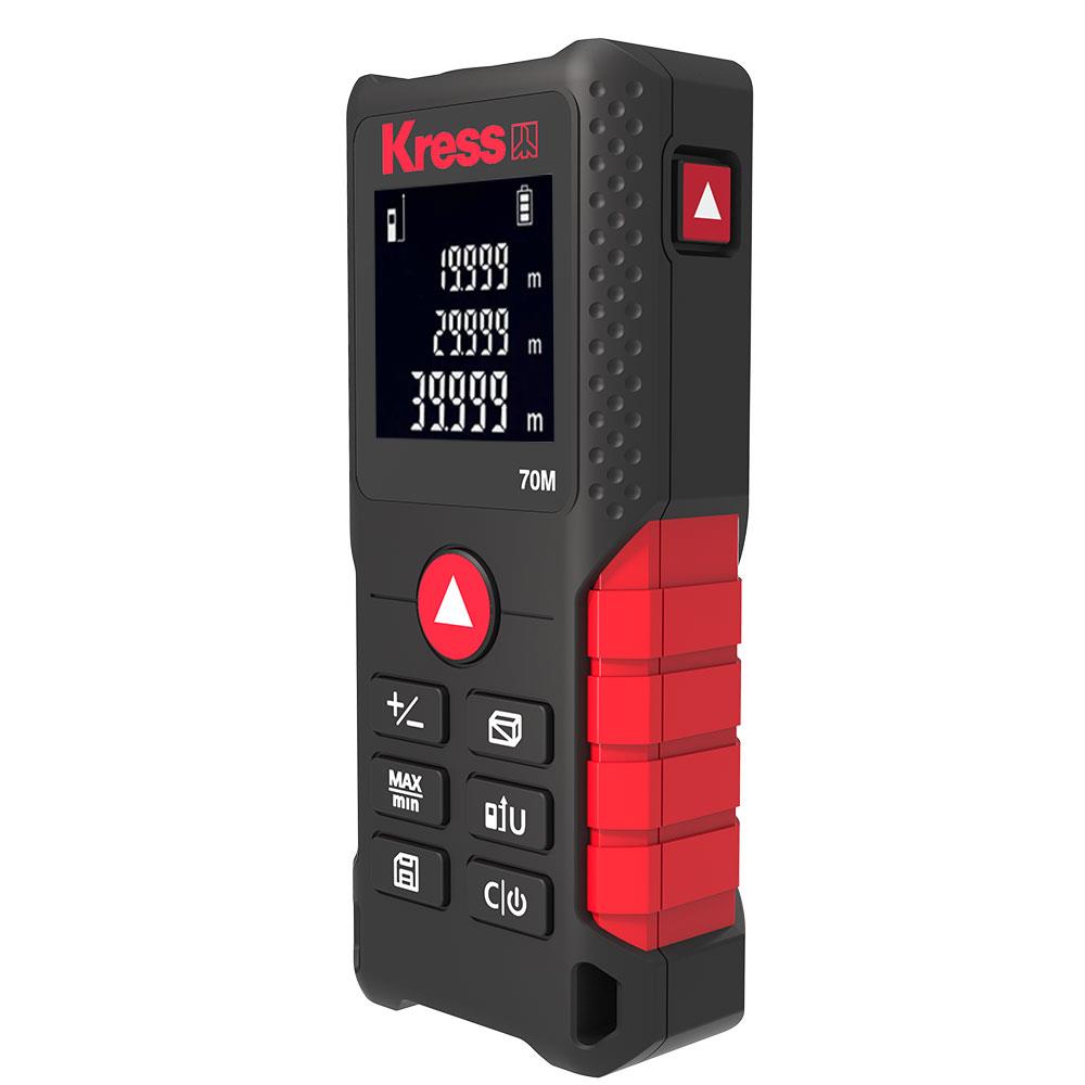 Kress KI201 70m Profesyonel Çok Fonksiyonlu Lazer Metre nasıl kullanılır