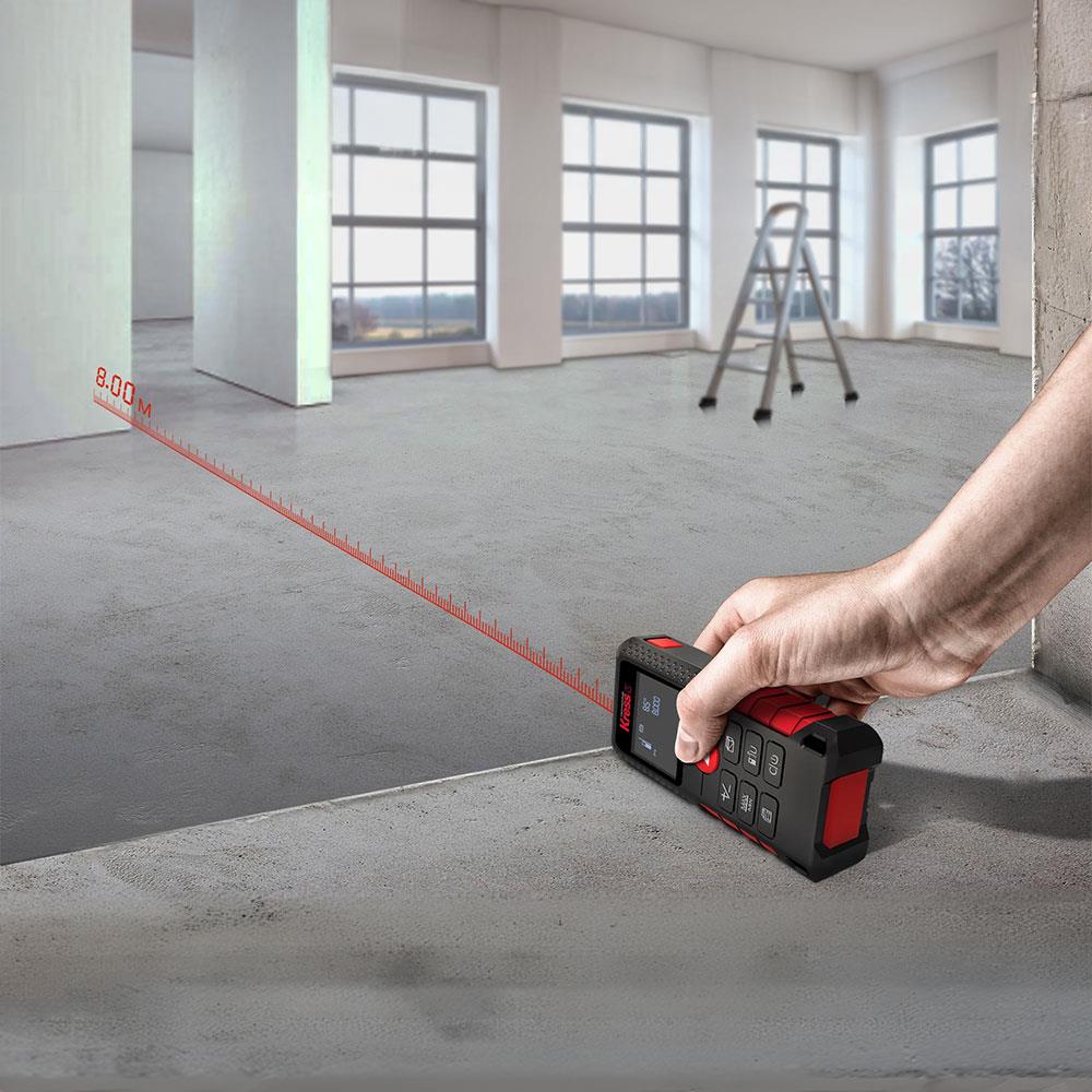 Kress KI201 70m Profesyonel Çok Fonksiyonlu Lazer Metre ne işe yarar