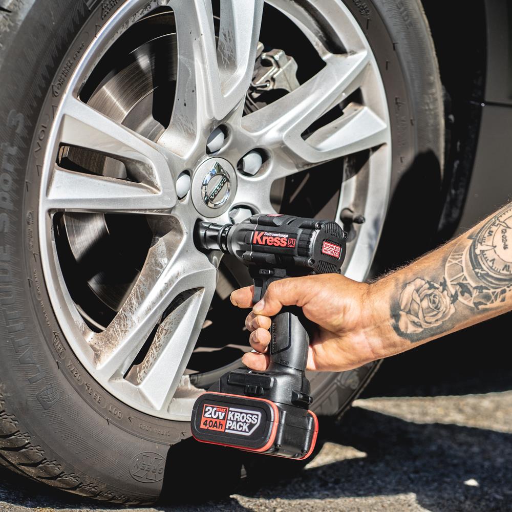 Kress KUB30.2 20Volt/4.0Ah. Li-ion Çift Akülü 300Nm Kömürsüz Profesyonel Şarjlı Somun Sıkma ne işe yarar