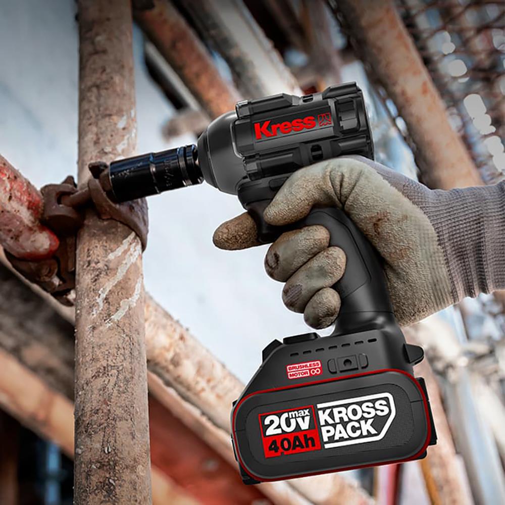 Kress KUB30.2 20Volt/4.0Ah. Li-ion Çift Akülü 300Nm Kömürsüz Profesyonel Şarjlı Somun Sıkma ne işe yarar