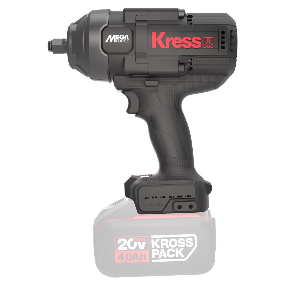 Kress KUB33.91 20Volt 1300Nm Kömürsüz Profesyonel Şarjlı Somun Sıkma (Akü Dahil Değildir) nasıl kullanılır