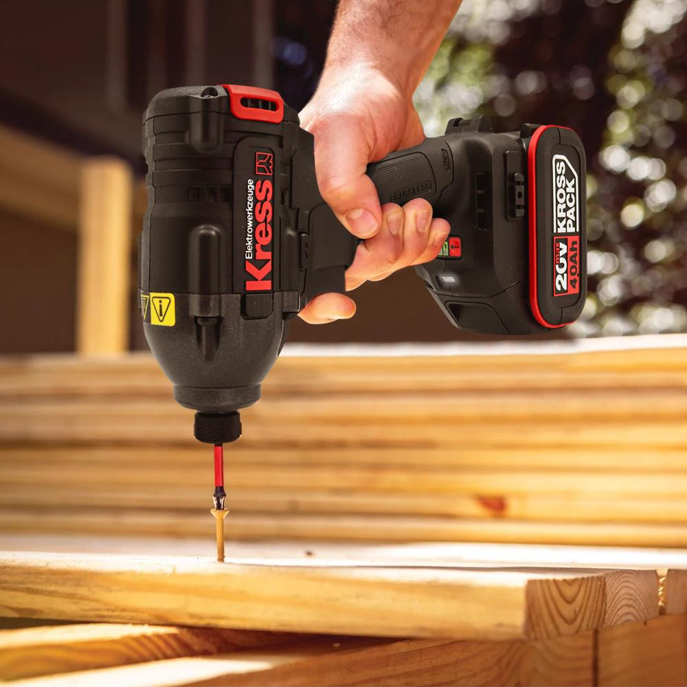 Kress KUB60.2 20Volt 4.0Ah Li-ion Çift Akülü 230Nm Kömürsüz Profesyonel Şarjlı Darbeli Tornavida ne işe yarar