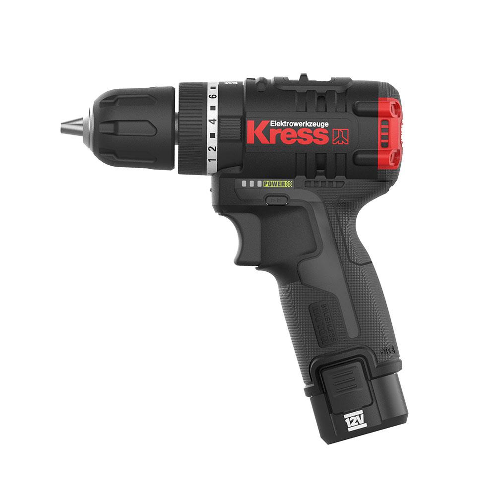 Kress KUC12 12Volt/2.0Ah Li-ion Çift Akülü Kömürsüz Profesyonel Şarjlı Darbeli Matkap nasıl kullanılır