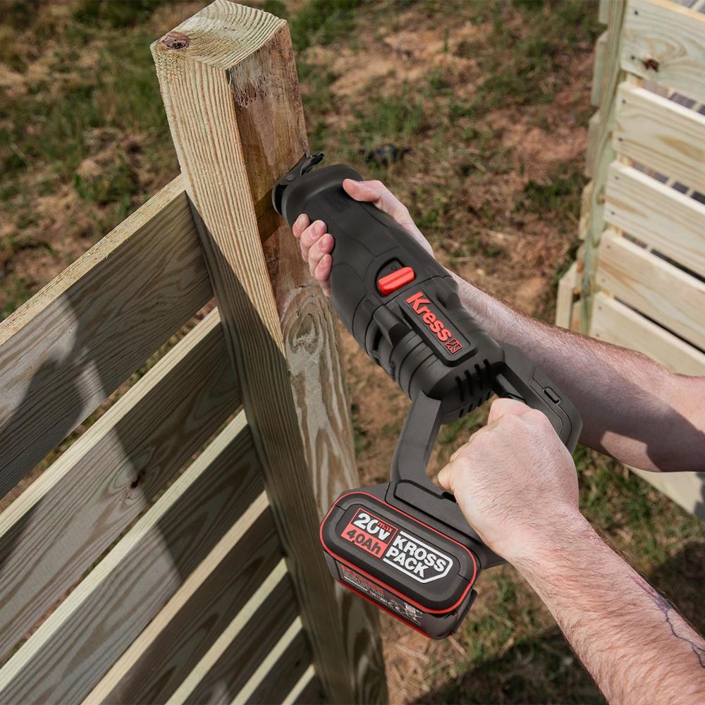 Kress KUE01 20Volt/4.0Ah Li-ion Çift Akülü Kömürsüz Profesyonel Tilki Kuyruğu Testere ne işe yarar