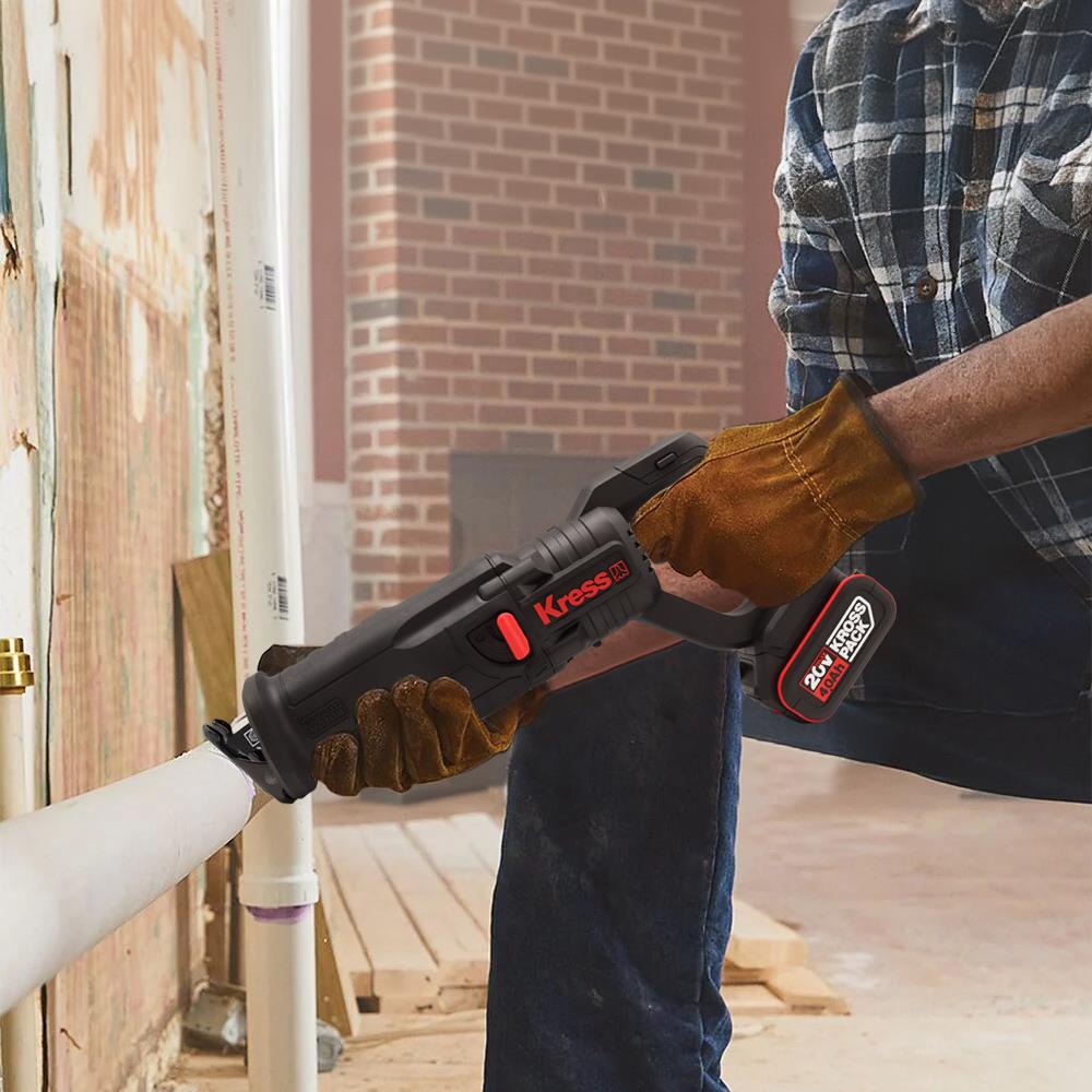 Kress KUE01 20Volt/4.0Ah Li-ion Çift Akülü Kömürsüz Profesyonel Tilki Kuyruğu Testere ne işe yarar