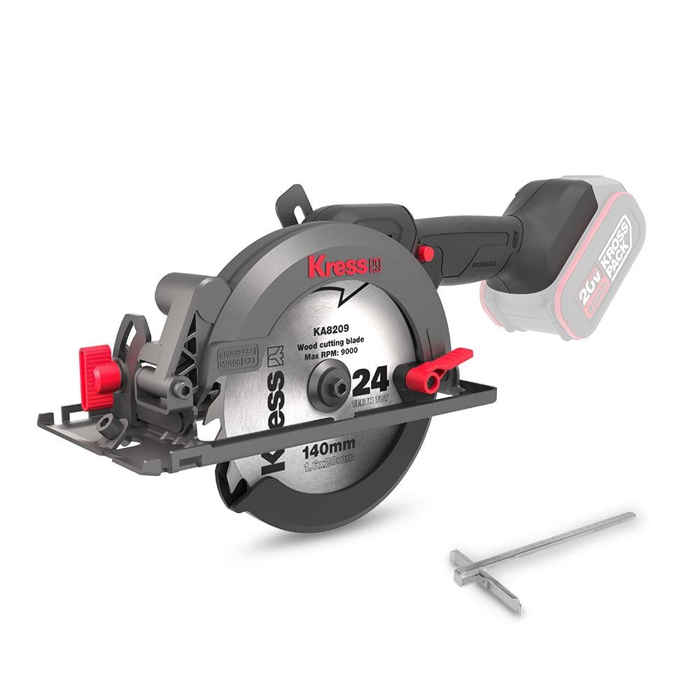 Kress KUE11.9 20Volt Kömürsüz 140MM Profesyonel Çok Amaçlı Daire Testere (Akü Dahil Değildir) fiyatı