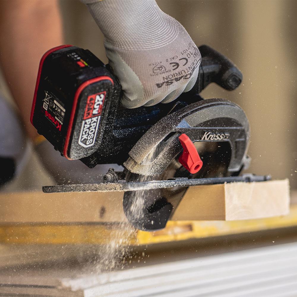 Kress KUE12.9 20Volt 165MM Kömürsüz Profesyonel Daire Testere (Akü Dahil Değildir) ne işe yarar