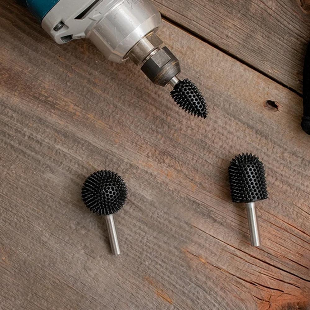 Kutzall 14XKIT01 Ekstra Kalın Diş Ahşap Törpü Seti 3 Parça (Sap: 6.3mm) ne işe yarar