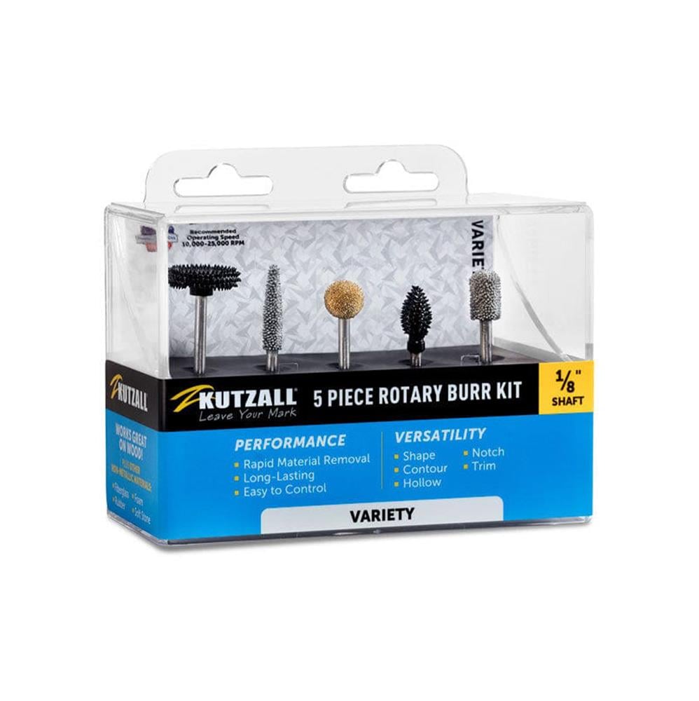 Kutzall 18VKIT01 Karışık Ahşap Törpü Seti 5 Parça (Sap: 3.1mm) nasıl kullanılır