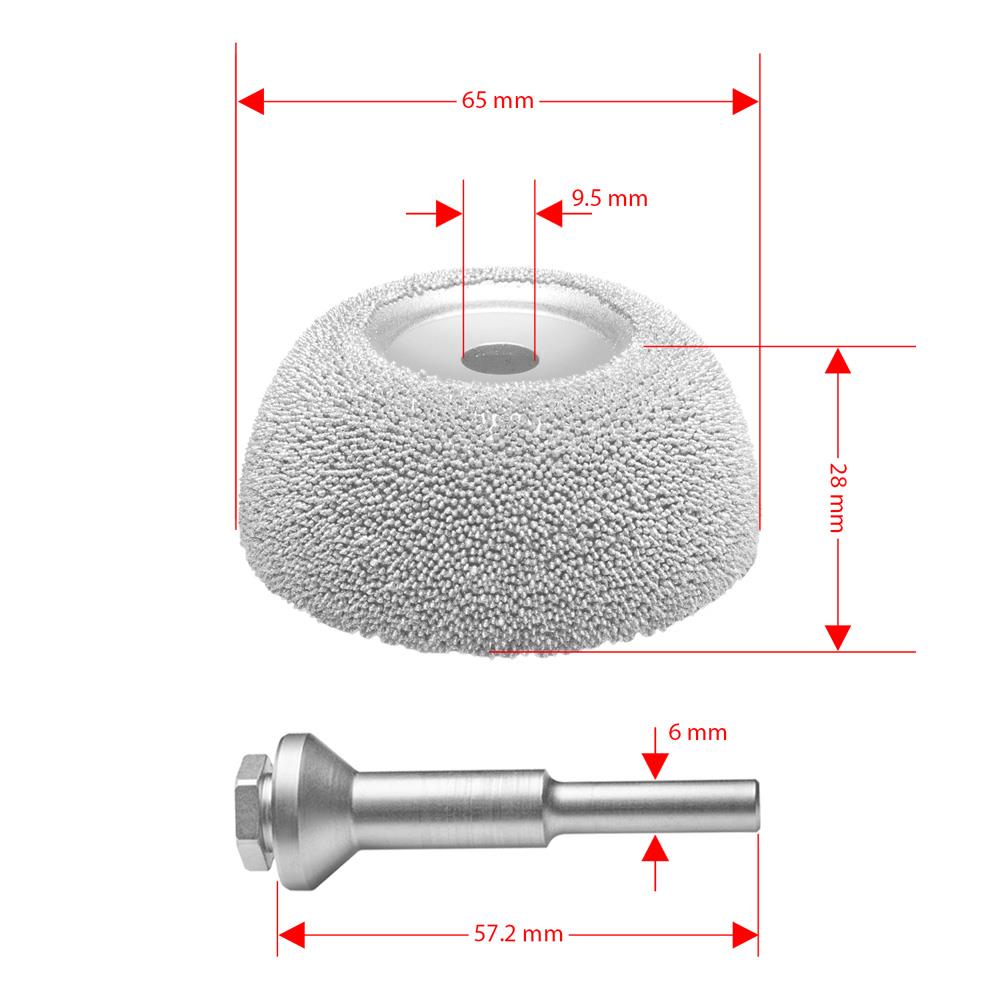 Kutzall CW212O230 İnce Diş Ahşap Çanak Törpü 65 mm nereden bulurum