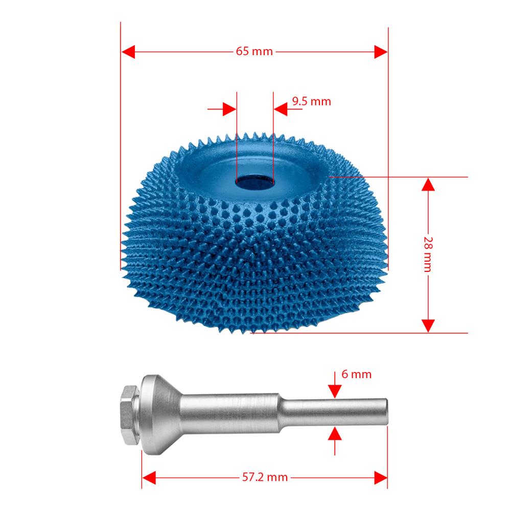 Kutzall CW212X90 Kalın Diş Ahşap Çanak Törpü 65 mm nereden bulurum