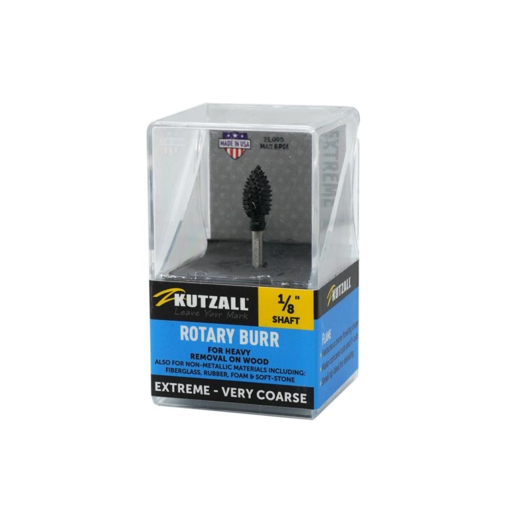KUTZALL FLX-14-EC Ekstra Kalın Diş Alev Tipi Törpü (3.1 mm Sap) ne işe yarar