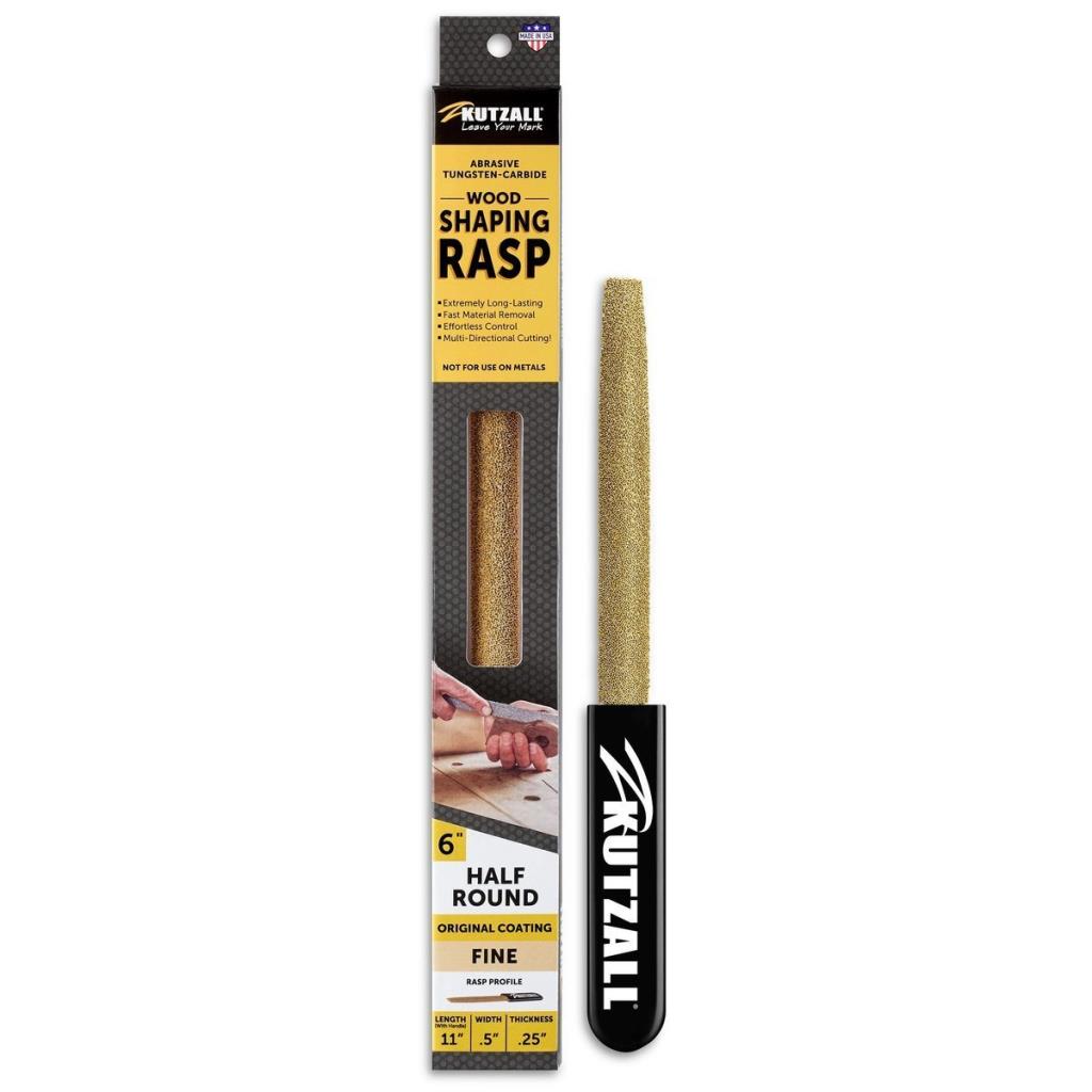 KUTZALL Original HR6170 Yarım Yuvarlak Karbür Kaplı Törpü Kalın Diş 152 mm nasıl kullanılır