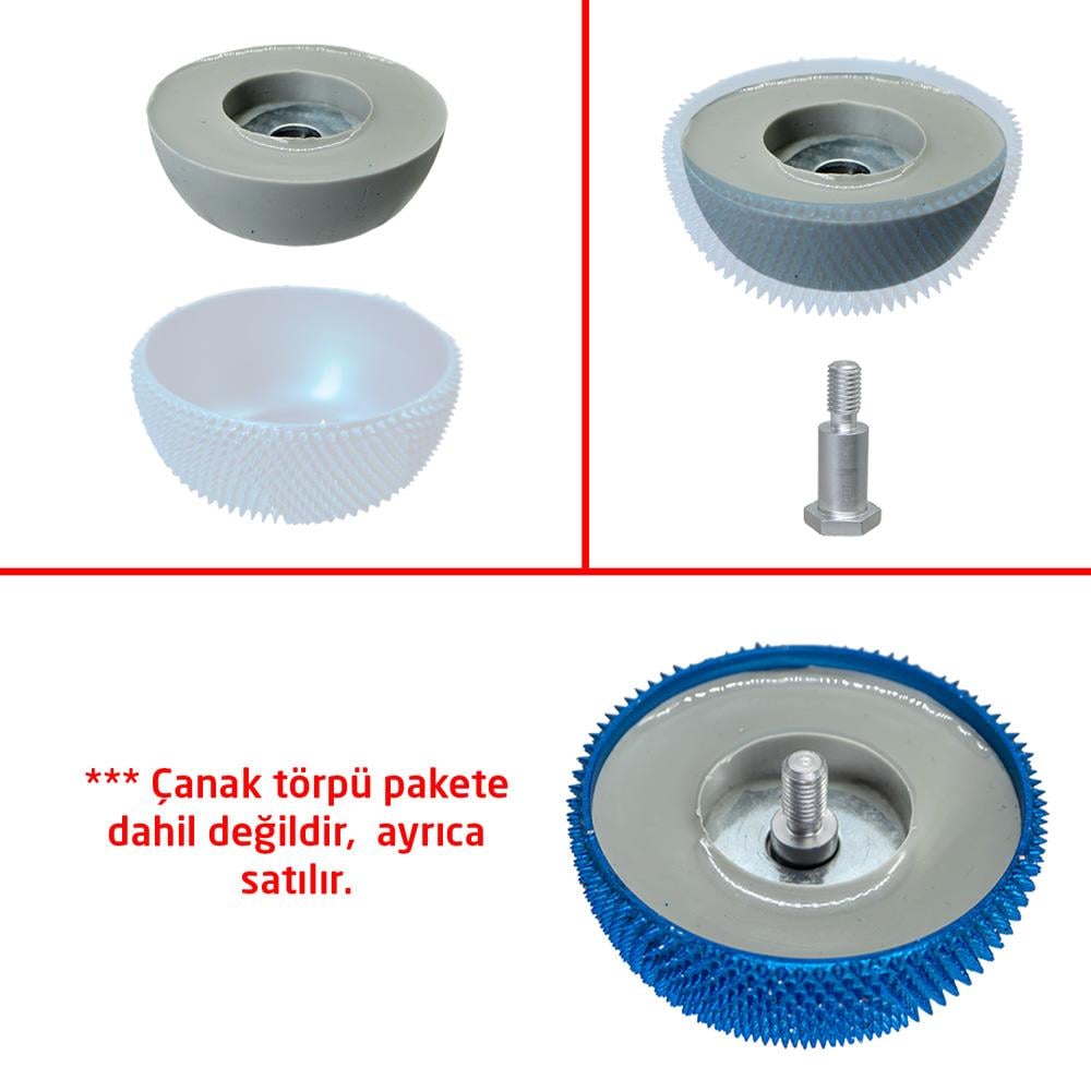 Kutzall POLY200 PolyPlug 51 mm Çanak Törpü İçin Dolgu Aparatı ne işe yarar