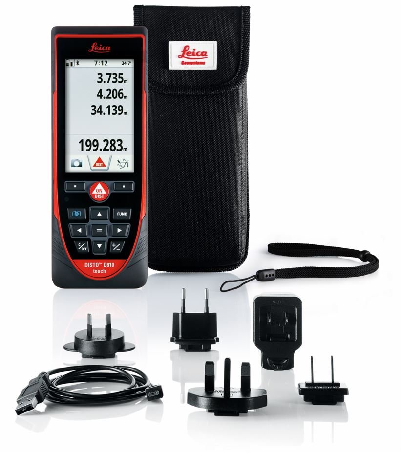 LEICA DISTO D810 Touch Dokunmatik Ekranlı, Bluetooth ve Kameralı Lazer Metre (250 metre) fiyatı
