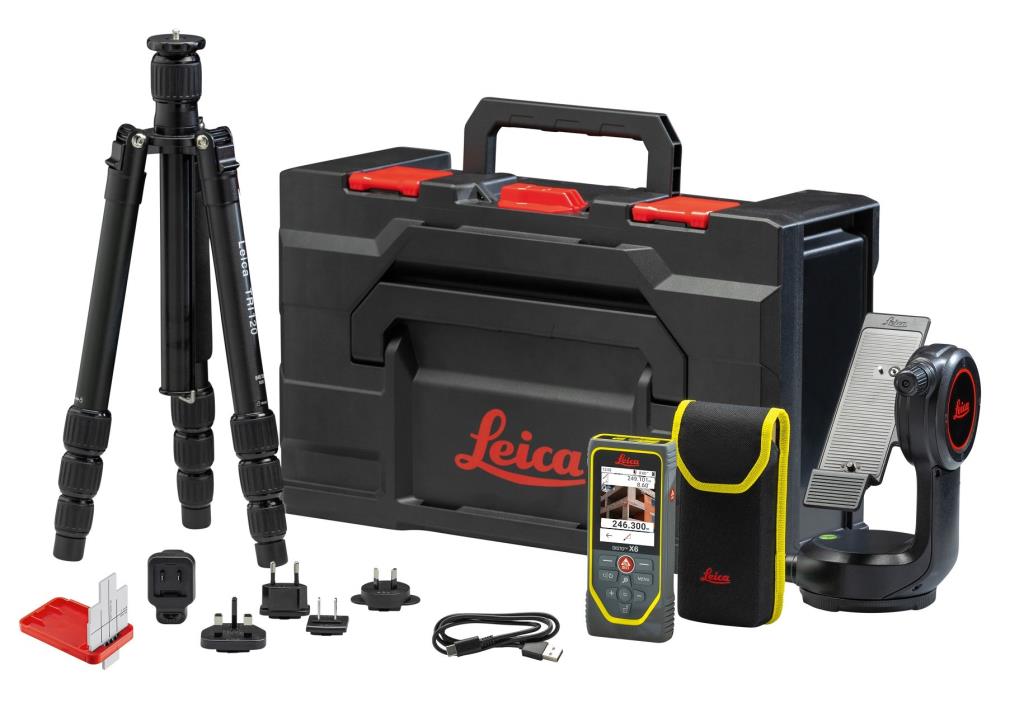 LEICA DISTO X6 P2P Full Set Kameralı Lazer Metre (250 metre) fiyatı