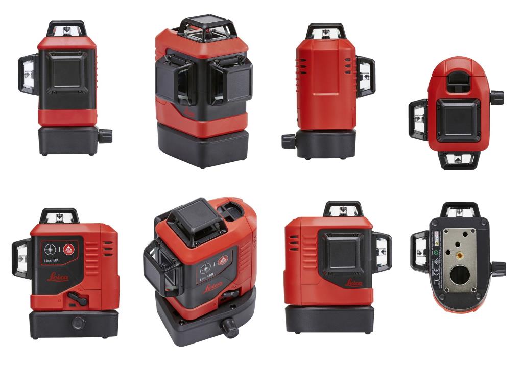 LEICA LINO L6R 3 Eksen 360 Derece Çapraz Çizgili Şarjlı Kırmızı Lazer Terazi ne işe yarar