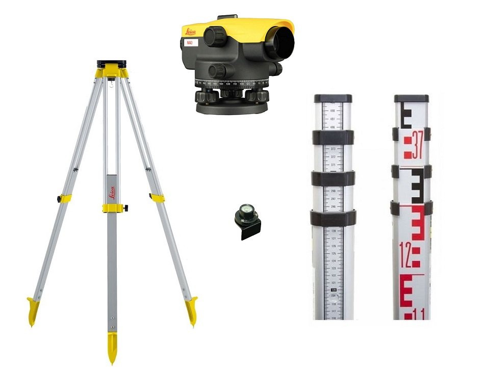 LEICA NA532 Optik Nivo Seti Tripod+5 m Mira (32x) fiyatı