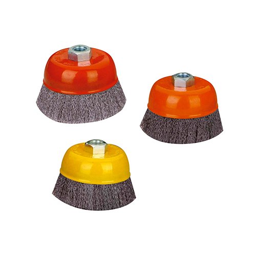 LEO Saçaklı Çanak Tel Fırça 75 mm fiyatı