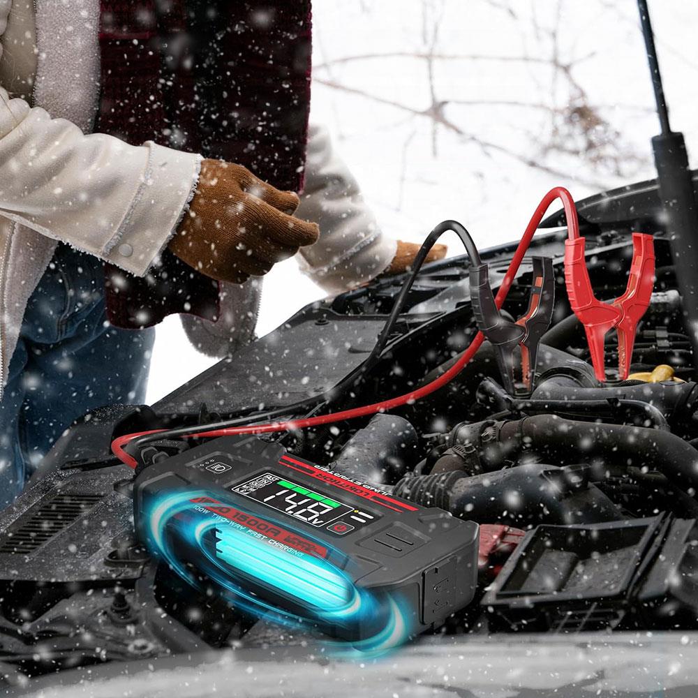 Lokithor J1500 12V 1500Amp LiFePO4 Akıllı Akü Takviye + Powerbank + Led Lamba ne işe yarar