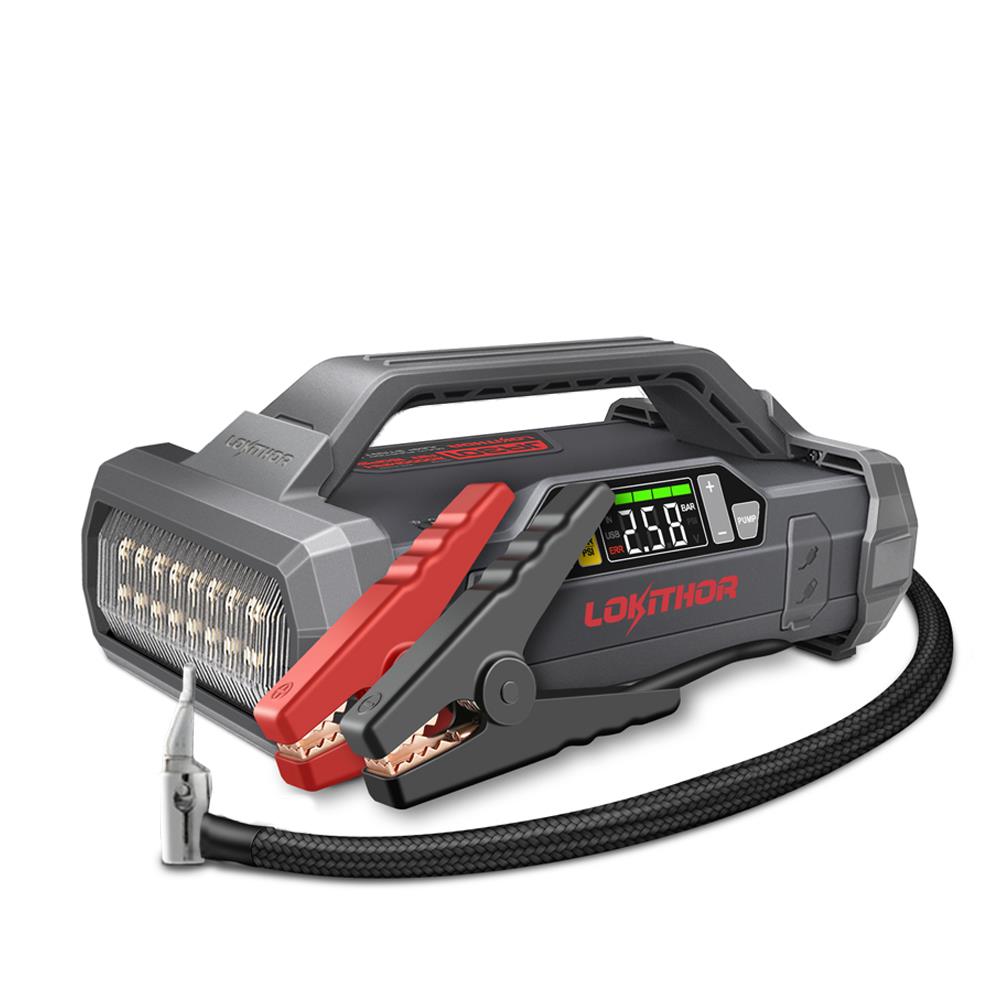 LOKITHOR JA301 12V 2000Amp Li-Polimer Akıllı Akü Takviye + Pompa + Powerbank + Led Lamba fiyatı