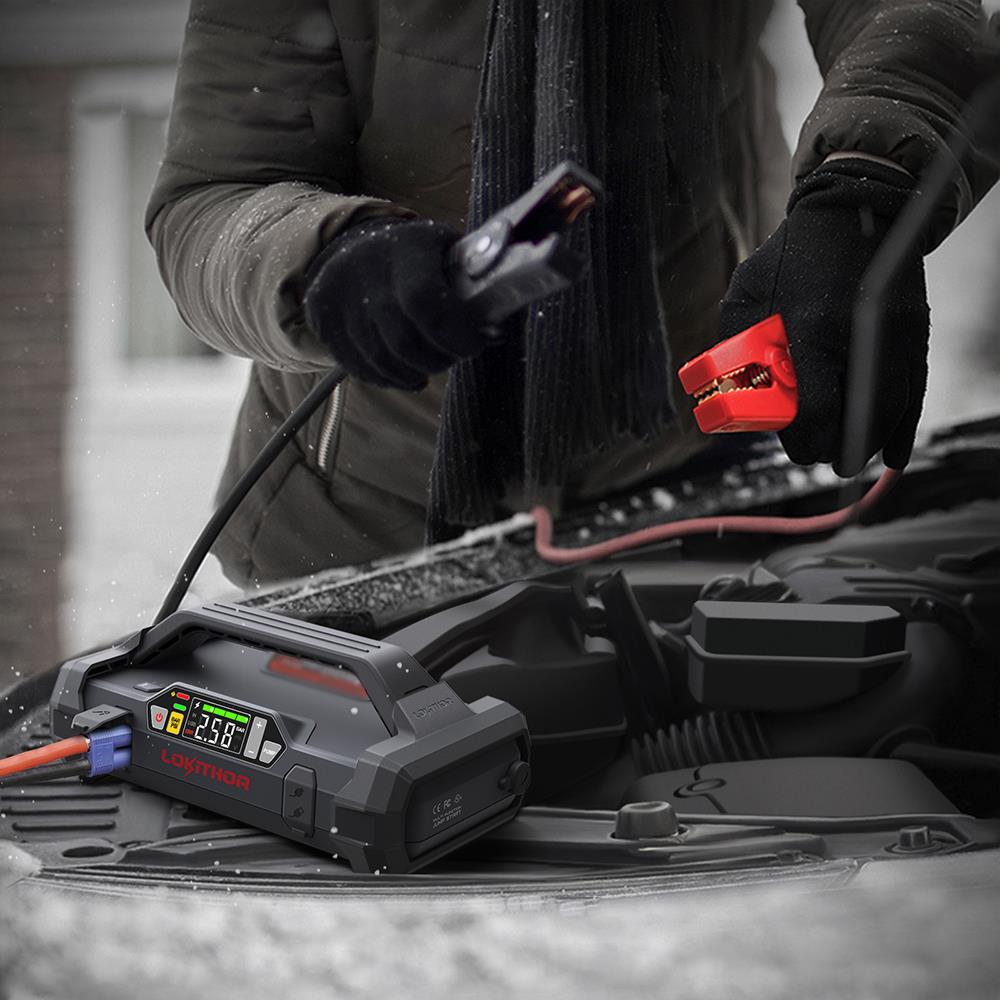 LOKITHOR JA301 12V 2000Amp Li-Polimer Akıllı Akü Takviye + Pompa + Powerbank + Led Lamba nasıl kullanılır