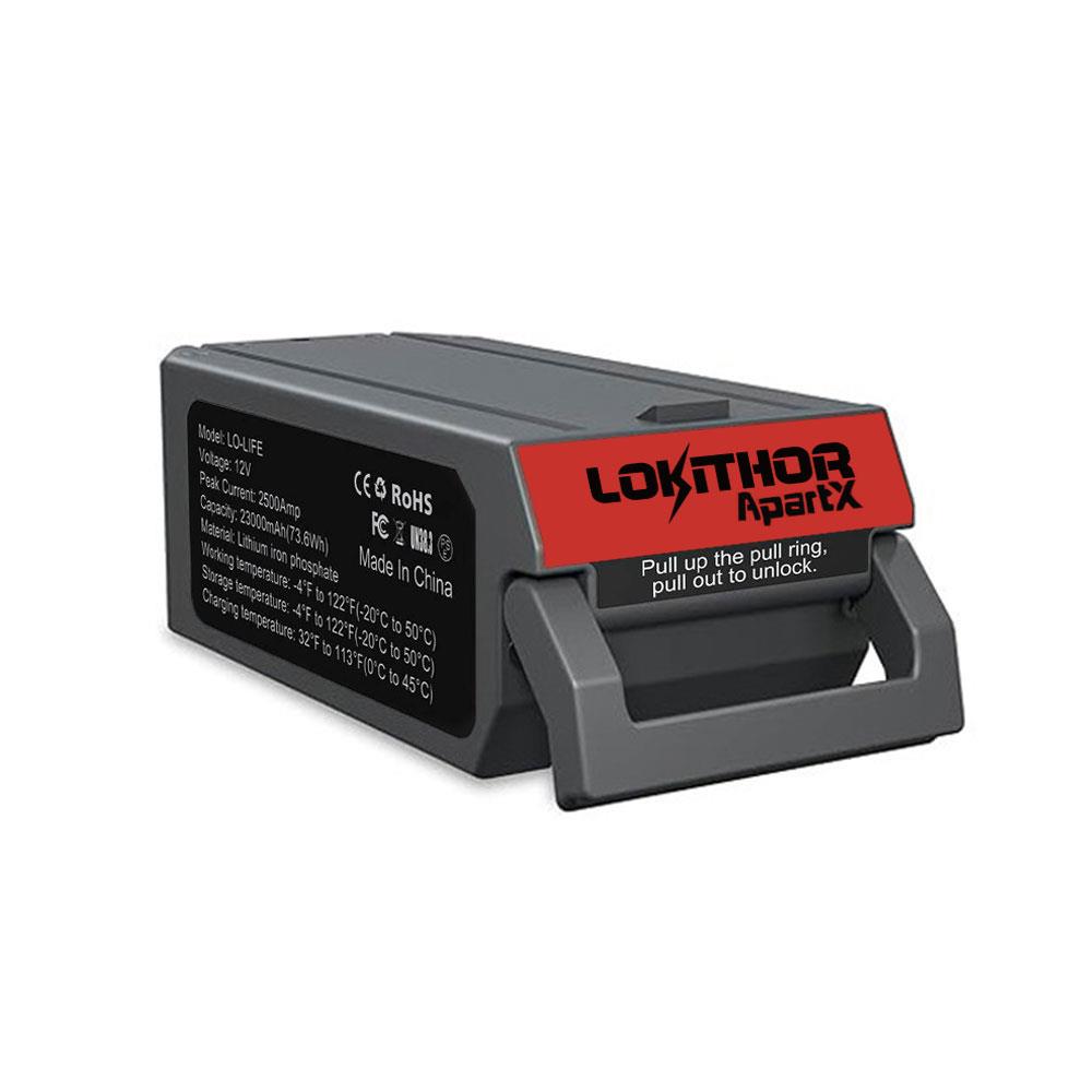 Lokithor LIFE 12.8Volt LiFePo4 2500A Takviye Gücü APARTX ile Uyumlu Yedek Akü nereden bulurum