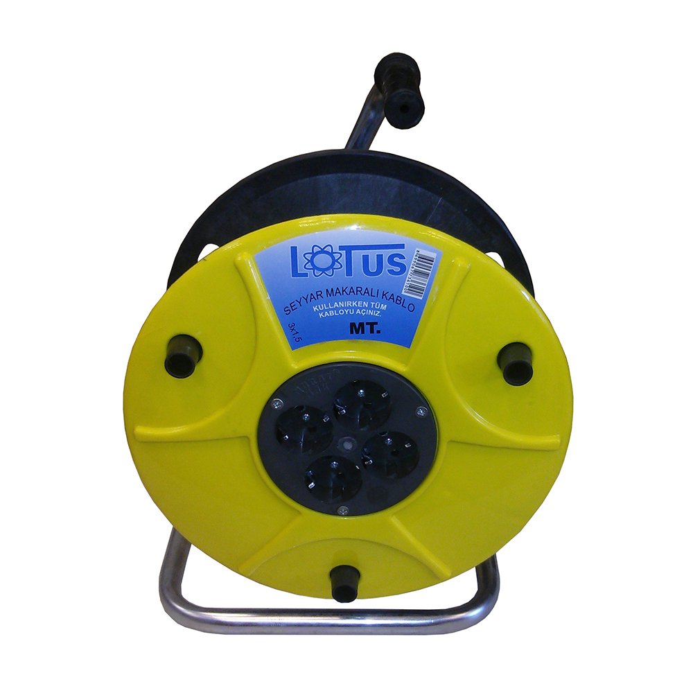 Lotus Makaralı Uzatma Kablo Seyyar Priz 3x2,5 25 Metre fiyatı