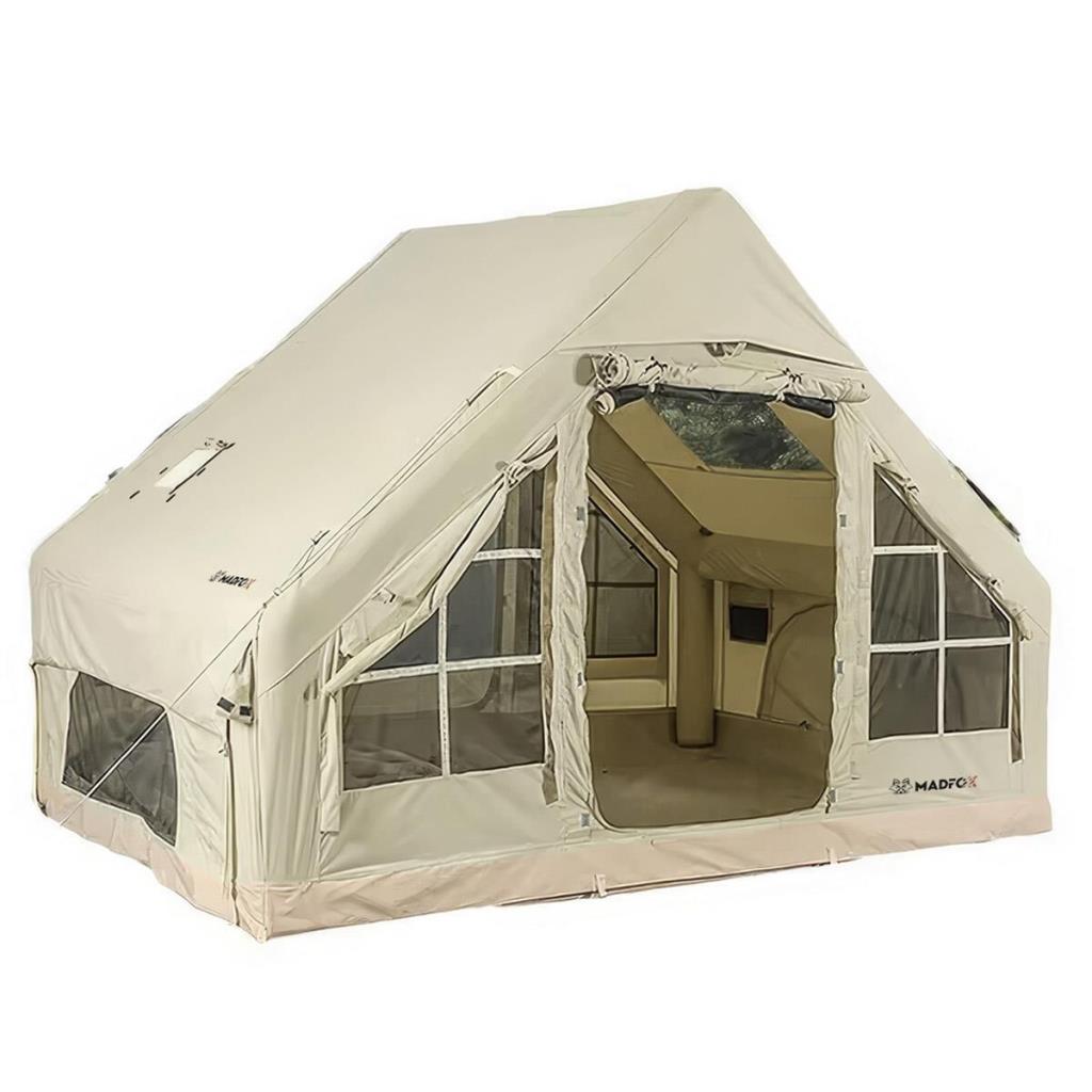MADFOX Bigless Glamping Cotton Şişme Çadır (Baca Çıkışlı) nasıl kullanılır
