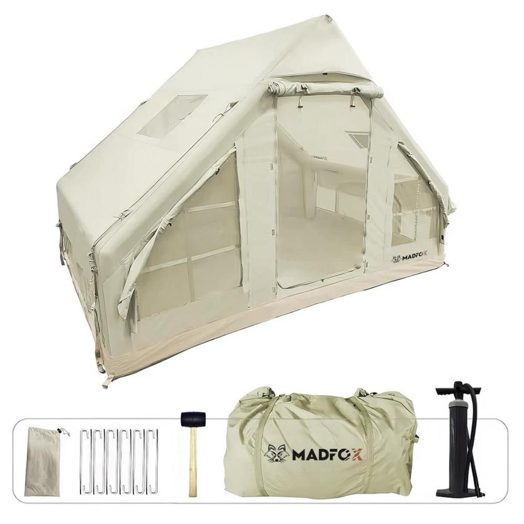 MADFOX Bigless Glamping Cotton Şişme Çadır (Baca Çıkışlı) ne işe yarar