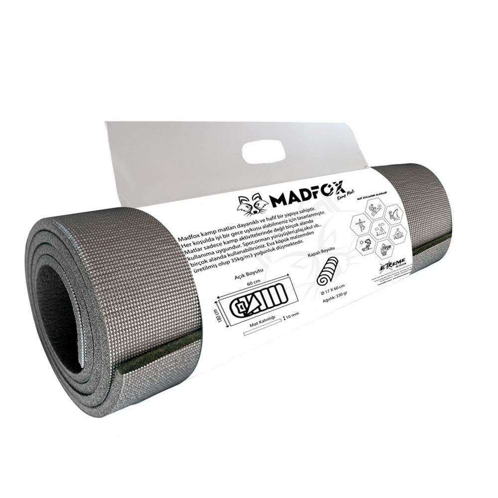 MADFOX Skylıne Hike Insulated Foam Kamp Matı XPE-35 (Gri) nasıl kullanılır