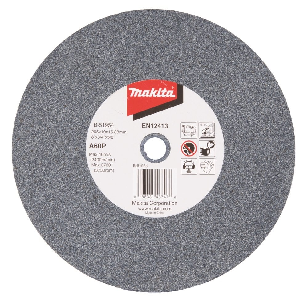MAKİTA 205x19x15,8 mm NK Bileme Taşı 60 kum GB 801 İçin (B-51954) fiyatı