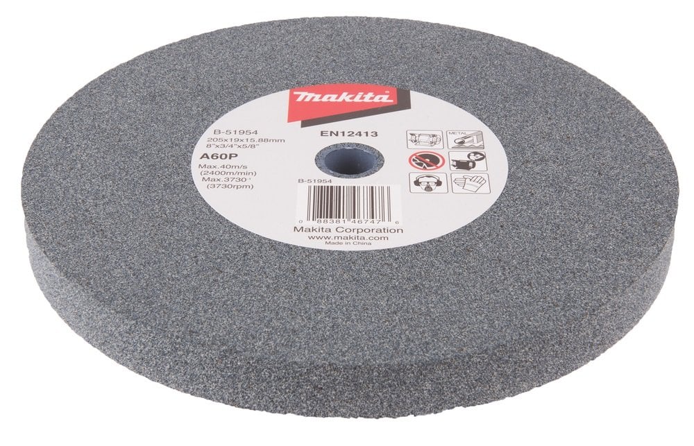 MAKİTA 205x19x15,8 mm NK Bileme Taşı 60 kum GB 801 İçin (B-51954) nasıl kullanılır