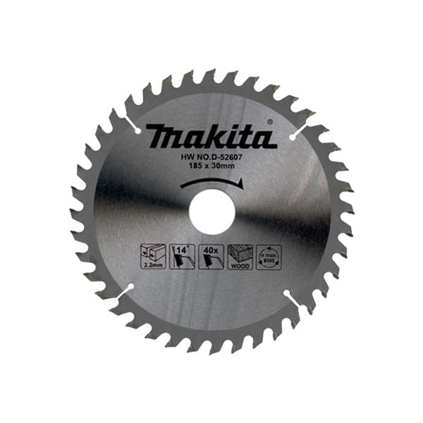 MAKİTA D-52607 Daire Testere 185x2.2x30 mm 40 Diş Ahşap fiyatı