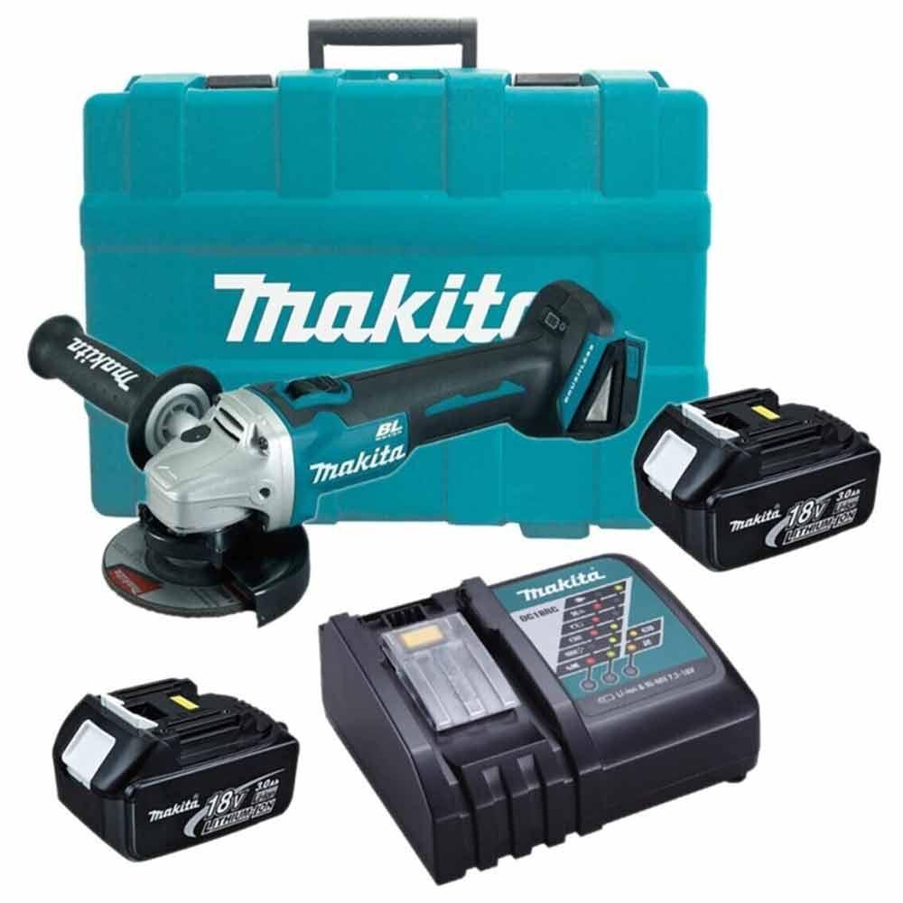 MAKİTA DGA454RFE Akülü Avuç Taşlama 18 Volt 3.0 Ah fiyatı