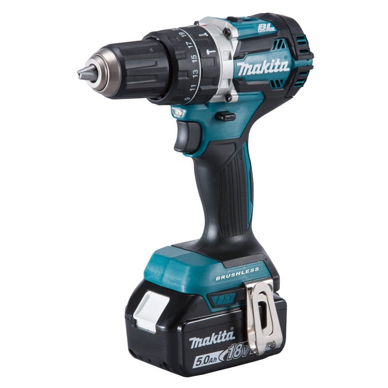 MAKİTA DHP 484 RTJ Çift Akülü Darbeli Matkap  18 Volt  5 Amper fiyatı