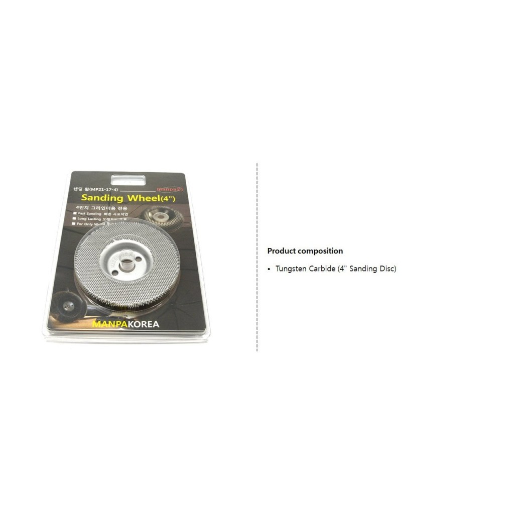 Manpa MP21-17-22 Sanding Disc 100 mm Ahşap Törpü Zımpara ne işe yarar