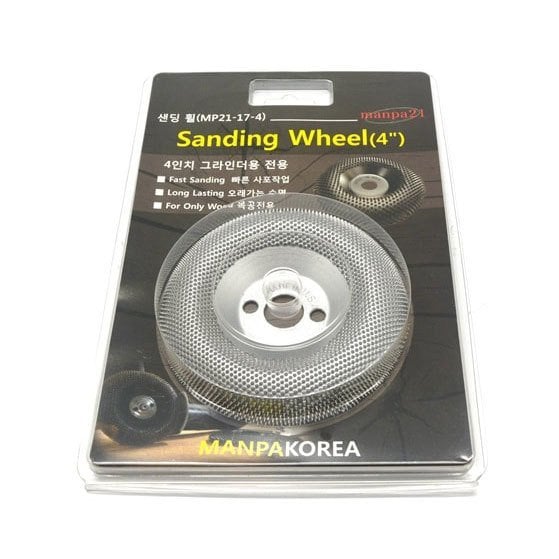 Manpa MP21-17-4 Sanding Wheel 100 mm Ahşap Törpü Zımpara ne işe yarar