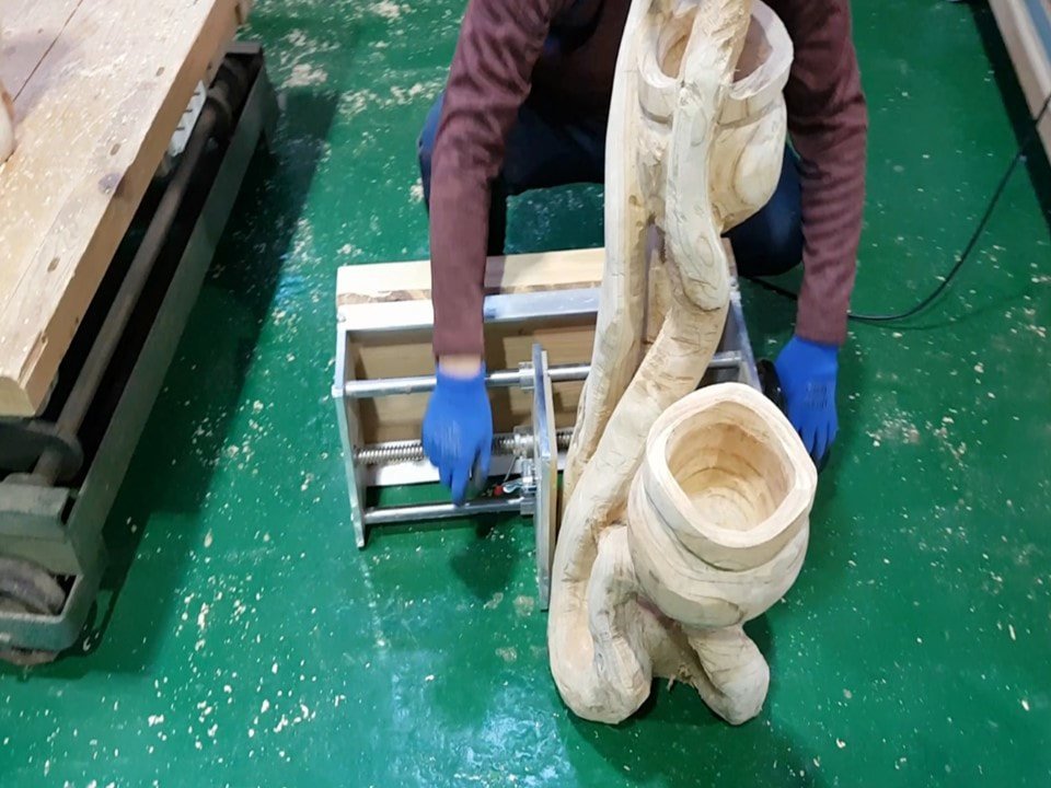 Manpa MP21-20-600 Hızlı Kapma Ahşap Çalışma Mengenesi ne işe yarar