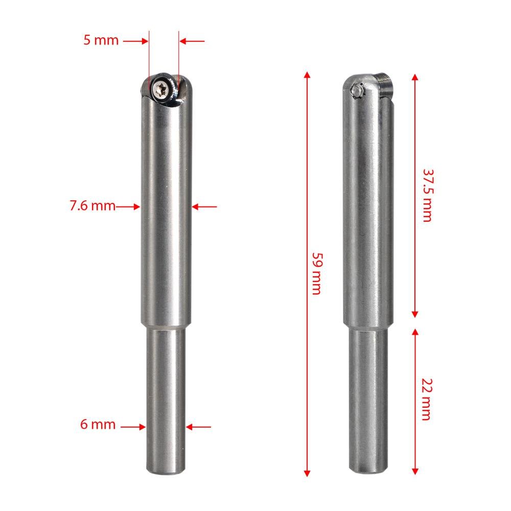 Manpa MSL Uzun Tip Mini Ahşap Oyma Yuvarlak Elmaslı (Sap 6.0 mm) ne işe yarar