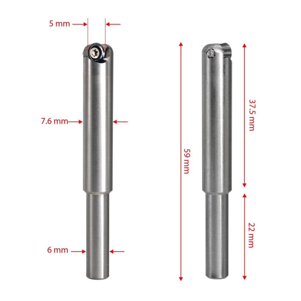 Manpa MSL Uzun Tip Mini Ahşap Oyma Yuvarlak Elmaslı (Sap 6.0 mm) ne işe yarar