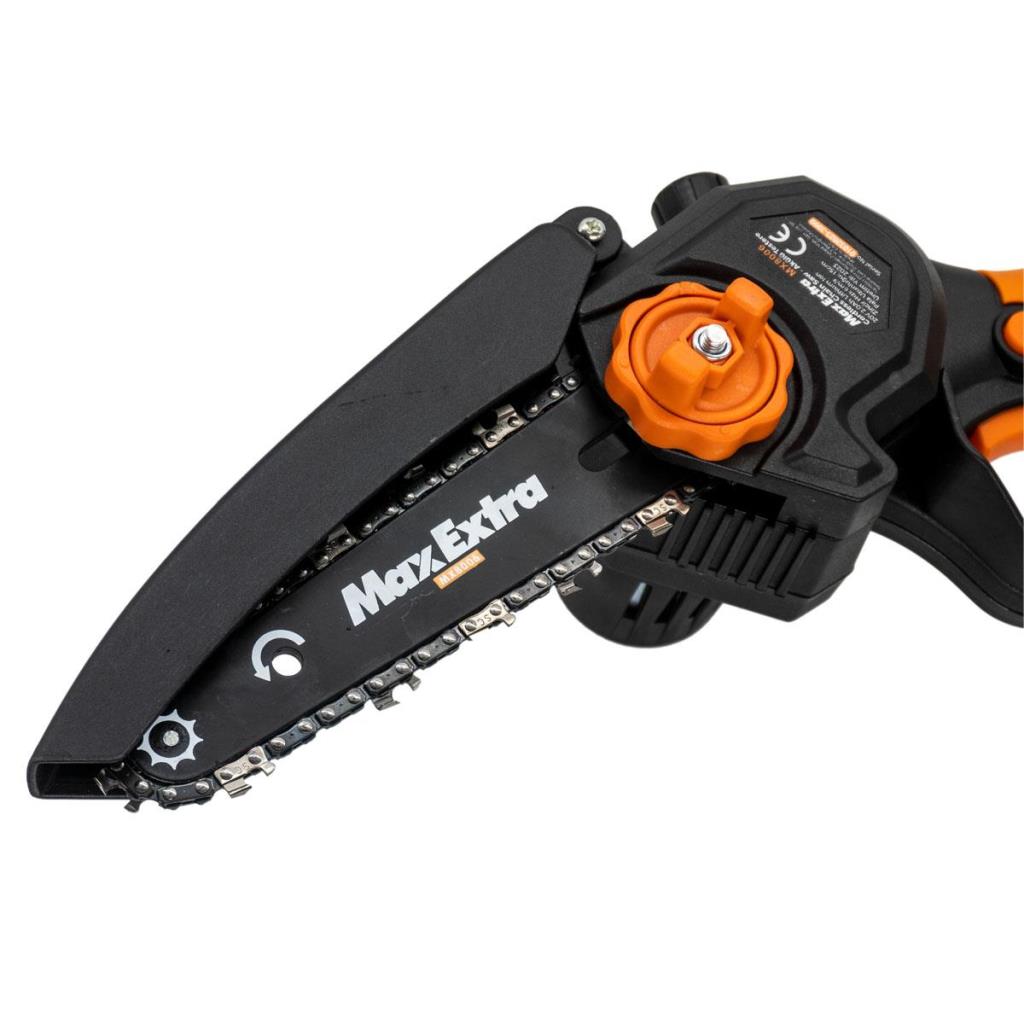 MAX-EXTRA MX8006 Mini Şarjlı Zincirli Budama Testeresi 20 Volt nasıl kullanılır