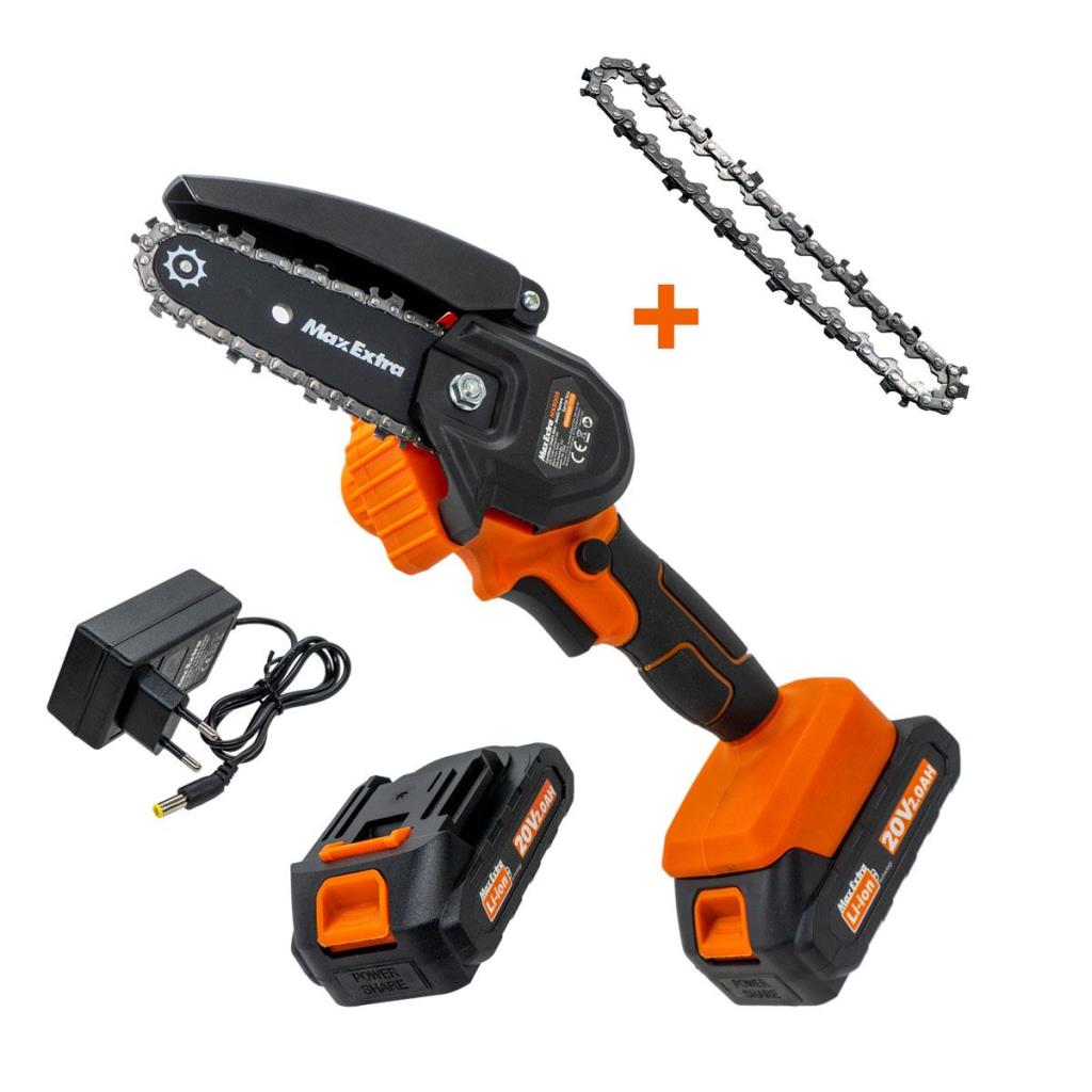 MAX-EXTRA MX8008 Mini Şarjlı Budama Testeresi 20 Volt fiyatı