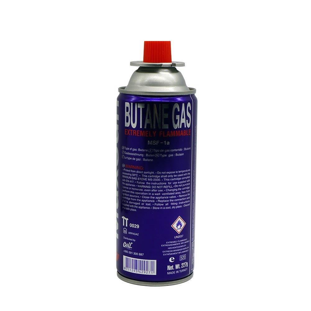 Maxsun Kamp Ocak Gazı Valfli Kartuş 227gr nasıl kullanılır