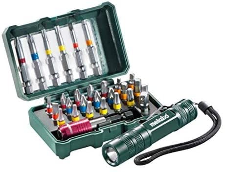METABO 29 Parça Uç Seti + Mini El Feneri 626721000 fiyatı