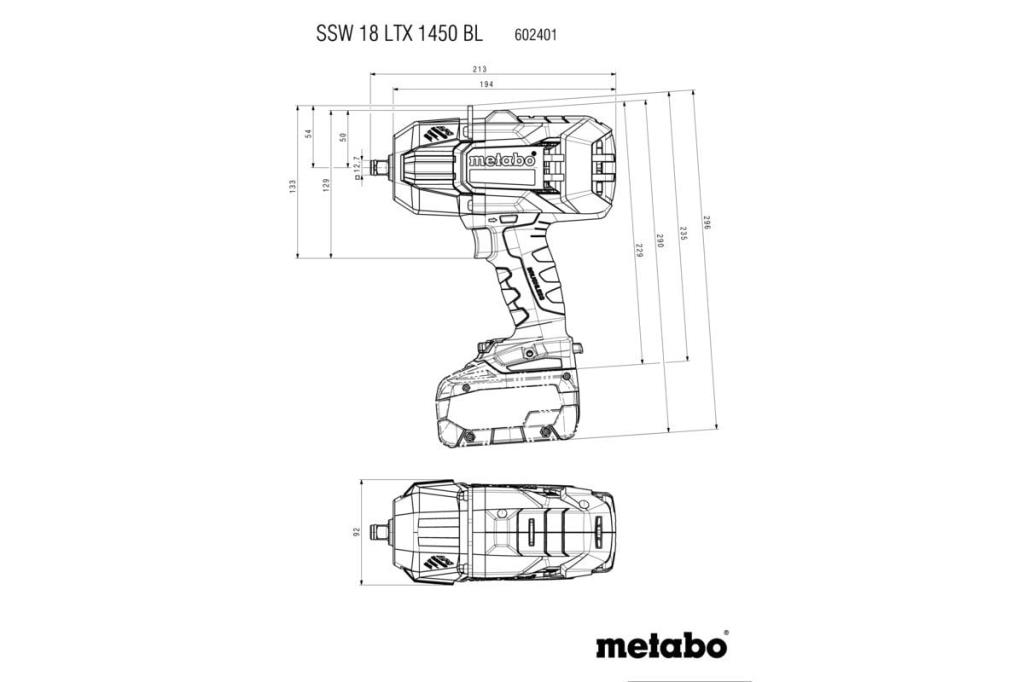 METABO SSW 18 LTX 1450 BL Somun Sıkma 18 Volt 5.5 Ah nasıl kullanılır
