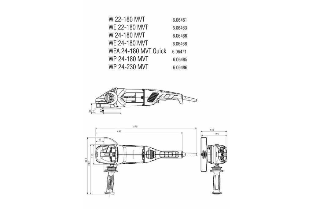 METABO WE 24-180 MVT Taşlama 2400 Watt 180 mm nereden bulurum
