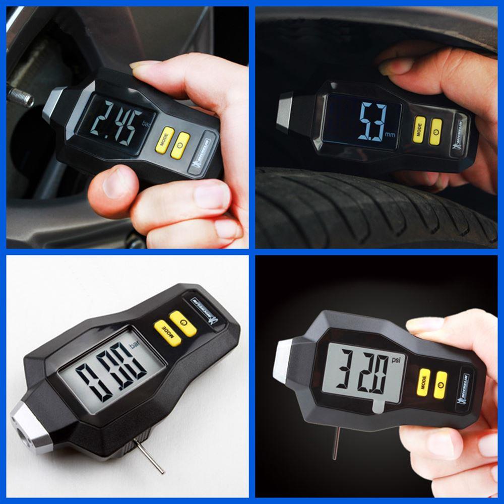 Michelin MC12293 99PSI Dijital Lastik Basınç ve Derinlik Ölçer nasıl kullanılır