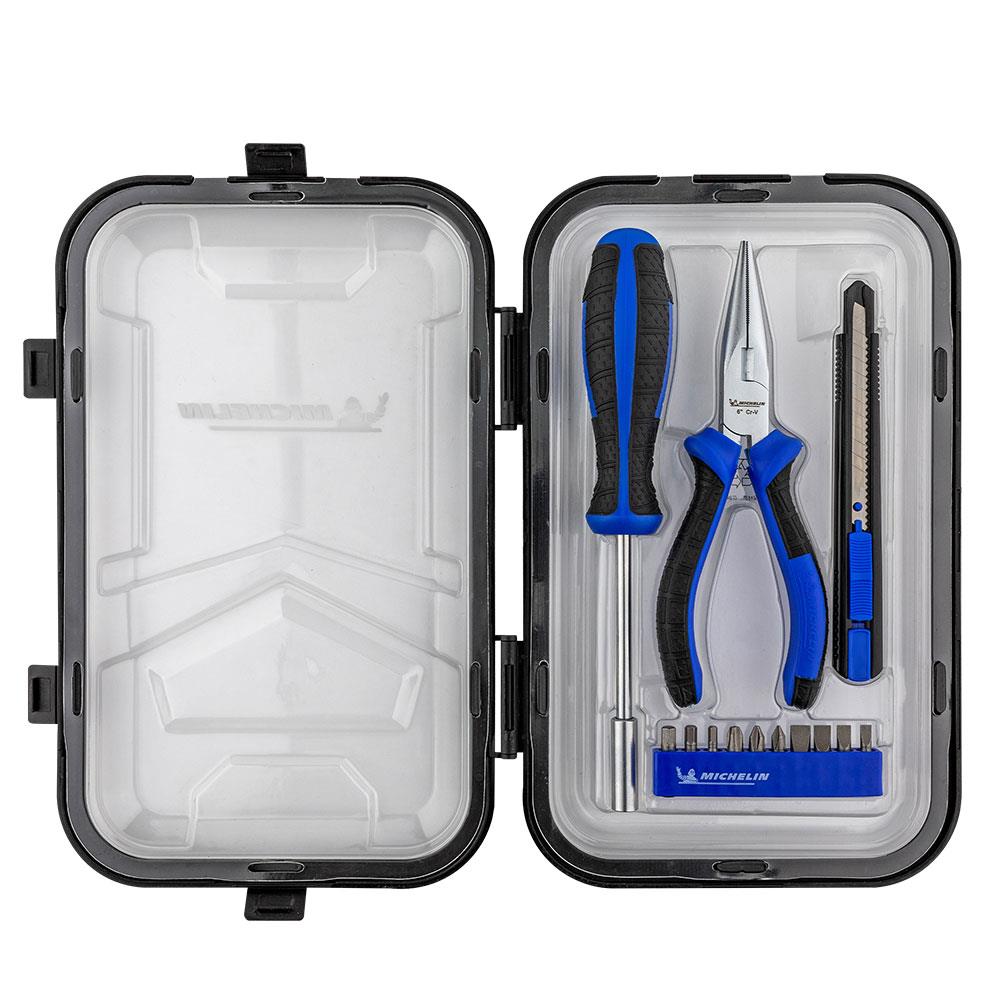 Michelin MC33320 13 Parça CR-V Kargaburnu + Maket Bıçağı Bits Tornavida Seti fiyatı