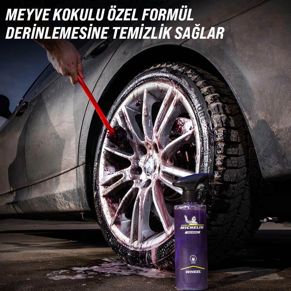 Michelin MC33610 500ml PRO Serisi Jant Temizleyici Sprey nasıl kullanılır